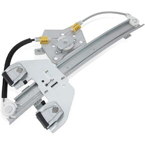 DNA MOTORING OEM-WR-0118 Rear Left Driver Side Power Window Regulator w/o Motor Compatible with 11-17 Chevy Caprice / 14-17 SS