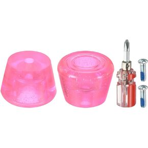 PATIKIL Roller Skate Toe Stops with Screwdriver 82A Rubber Brake Stoppers Block for Roller Skate Accessories Replacement