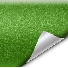 VViViD Green Diamond Matte Stretch Vinyl Wrap Film Roll 3 Feet x 5 Feet Decal Sheet DIY Easy to Use Air-Release Adhesive