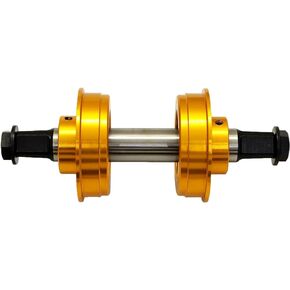 YST BMX American Sealed Bearing 127mm Bike Bottom Bracket, Gold, YT2892