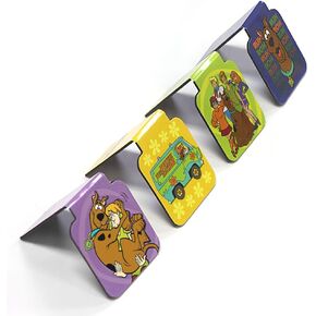 Ata-Boy Scooby Doo Bookmark, Scooby Doo Cartoon Magnetic Bookmarks (4 Set) Scooby Doo Gifts & Merchandise