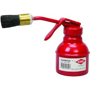 Weaver Leather Glue Brush Can with 11mm Brush & Cap, Red