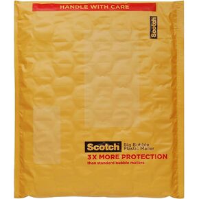 Scotch Big Bubble Plastic Mailer, 8 in x 10.5 in (BB8914-48)