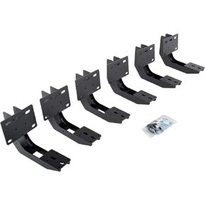 Go Rhino 6343065 RB10/RB20 Running Boards - MOUNTING Brackets ONLY for Ram 19-24 1500, Ram 19-24 1500