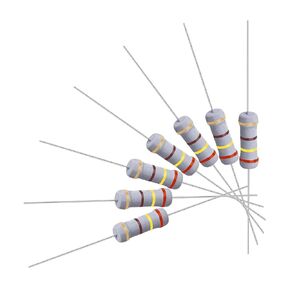 uxcell 50Pcs 240 Ohm Resistor, 1W 5% Tolerance Metal Oxide Film Resistors, Axial Lead, Flame Proof for DIY Electronic Projects and Experiments