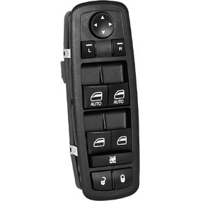 Front Driver Side Power Master Control Window Switch Compatible for 2009-2012 Dodge Ram 1500 2500 3500 OE Replace # 4602863AD 4602863AB 4602863AC 901-473