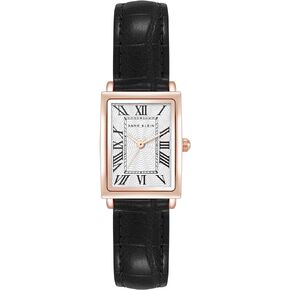 Anne Klein Women's Croco-Grain Strap Watch