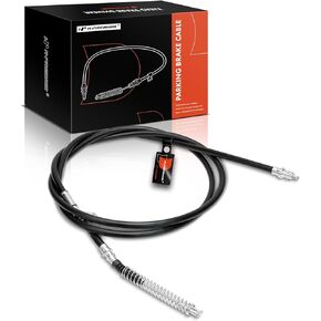 A-Premium Rear Passenger Side Parking Brake Cable Assembly Compatible with Chevrolet & GMC Models: Silverado 1500, Silverado 1500 HD Classic, Silverado 2500 HD, Sierra 1500 HD Classic, Sierra 2500 HD