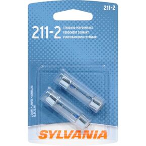 SYLVANIA 211-2 Basic Miniature Bulb, (Contains 2 Bulbs)