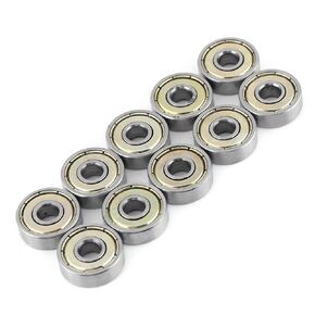 Bearings Outer Diameter 18Mm Bearing 626Z 6300 Z 626 10Pcs 6X19X6 Ball Rs 6Mm 16 Mfzh Nsk 19 6 10 Pcs Metal Shielded Multi Use Deep Groove Ball Bearings