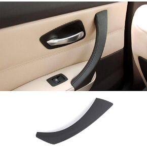 TTCR-II Compatible with BMW 3 Series Door Handle Covers 2006-2012, Completed Part 2 Pcs for E90 E91 Door Pull Handles Replacement Kit Fits 323 325 328 330 335 Sedan & Touring (Black, Right)