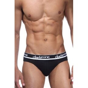 Men's Underwear Briefs Cotton 3 Pack Black-Gray-Navy Blue