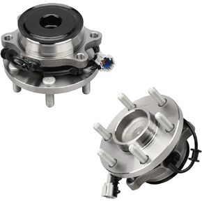 DRIVESTAR 515064 Front Wheel Hub & Bearing Assembly Left/Right for Nissan Frontier 2005-19/05-15 Xterra, 2005-12 Pathfinder, 2009-12 SUZUKI Equator, 2WD/RWD Models Only, 6 Lugs w/ABS(Pair)