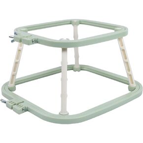 Versatile Double Embroidery Stand, Compact Desktop Embroidery Cross Stitch Frame-Hands Free 2-Tier Embroidery Hoop Frame for Needlepoint Sewing Craft Projects