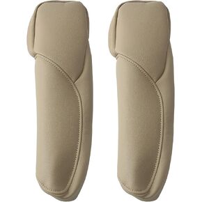 AUTOKAY 2Pcs Seat Armrest Cover Fits for Honda CR-V CRV 2007-2009 - Beige