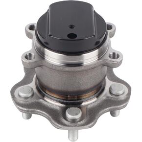 Autoround 512534 Rear Wheel Bearing and Hub Assembly Compatible with Nissan Rogue 2014-2020, Rogue Sport 2017-2022 FWD Only, 5 Lugs w/ABS