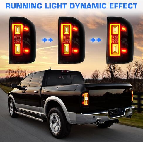 مجموعة مصابيح LED الخلفية + طقم ضوء الفرامل الثالث مناسب لسيارة Chevy Silverado 1500 2500HD 3500HD 2014-2018، لسيارة GMC Sierra 3500 HD مع عجلة مزدوجة 2015-2018 (نوع الهالوجين المناسب، غير مناسب لمصنع LED) عدسات دخان in Kuwait