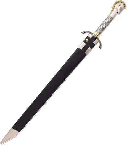 ZiQing القرون الوسطى السيف تأثيري حلي الملحقات المقتنيات، أنماط مختلفة المتاحة (D-Halbrand Sword) in Kuwait