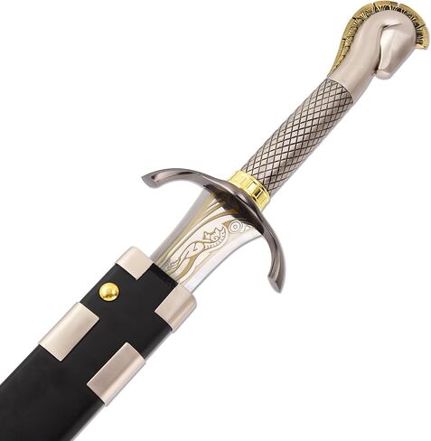 ZiQing القرون الوسطى السيف تأثيري حلي الملحقات المقتنيات، أنماط مختلفة المتاحة (D-Halbrand Sword) in Kuwait