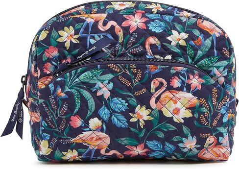 Vera Bradley Women's Cotton Large Cosmetic Makeup Organizer Bag in Saudi Arabia
