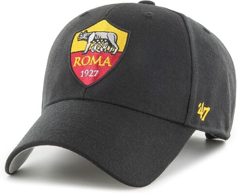 47 قبعة AS Roma العلامة التجارية ITFL-MVP01WBV-BKH، للرجال، أسود in Saudi Arabia