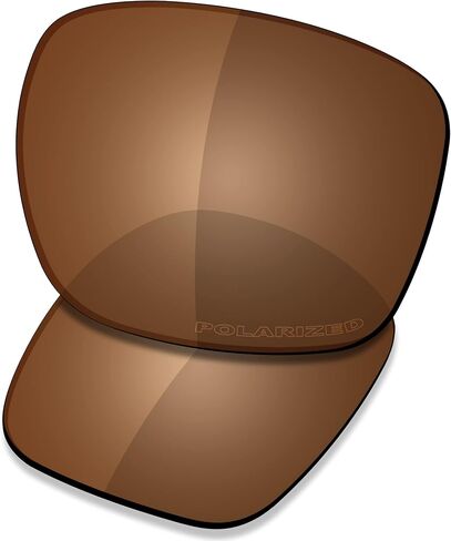 SAUCER Premium Replacement Lenses for Oakley Sliver F | Sliver Foldable OO9246 Sunglasses High Definition - Amber Brown Polarized in Saudi Arabia