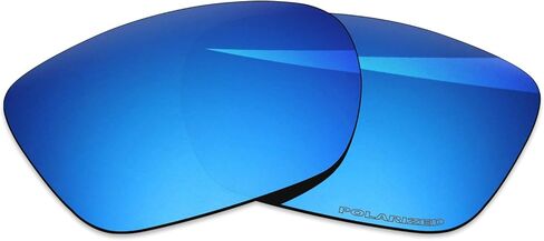 BLAZERBUCK Anti-salt Polarized Replacement Lenses & Screws Screwdriver for Oakley Twoface XL OO9350 - Ice Blue in Saudi Arabia