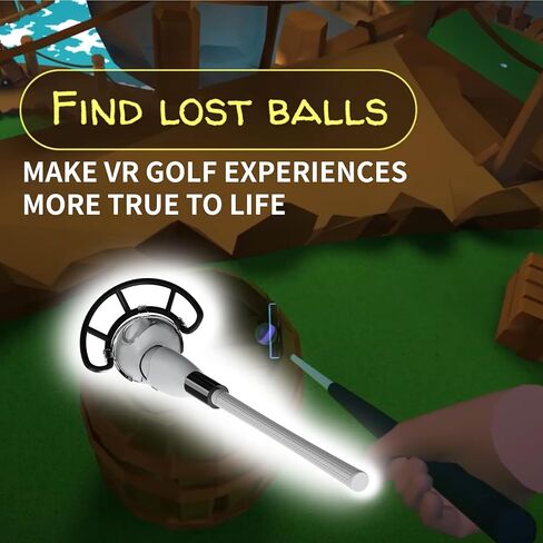 نوادي الجولف VR مقبض مرفق قبضة لملحقات وحدة التحكم Meta Quest 3، محول ممتد لمضرب الجولف VR لـ Oculus Quest 3، تمديد مقابض تحكم ألعاب الجولف VR لـ Quest 3 in Kuwait