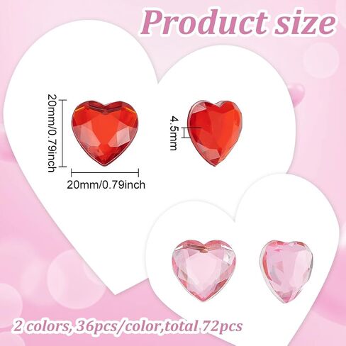 FINGERINSPIRE 64Pcs 20mm Flat Back Round Acrylic Rhinestone Stick On Plastic Gems Red Orange Black Purple Self Adhesive Jewels Embelishments Crystal Gems for Halloween Cosplay Costumes Jewelry Making in Saudi Arabia