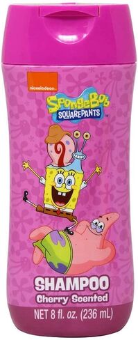 Spongebob Squarepants Bathroom Set for Kids - 5 Pc Bundle with Spongebob Body Wash, Shampoo, Bubble Bath, Plus Stickers, More | Spongebob Bath Supplies in Saudi Arabia
