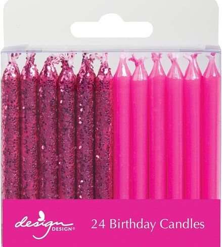 تصميم تصميم أرجواني لامع شموع عيد ميلاد عصا in Kuwait