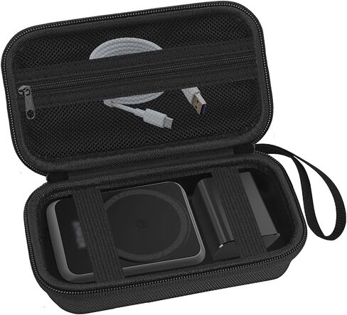 حقيبة سفر لمحطة شحن Anker MagGo 3in1، حامل شاحن لاسلكي MagSafe، حقيبة تخزين حامل محطة شحن مغناطيسية قابلة للطي لكابل شاحن iPhone ومحول (الجراب فقط!) in Saudi Arabia