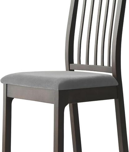 Chair Seat Covers - Soft Velvet Slipcovers for Dining Room Chairs - Transform Your Space with Easy-to-Install, Elasticized Slipcovers (4, kelly) in Saudi Arabia