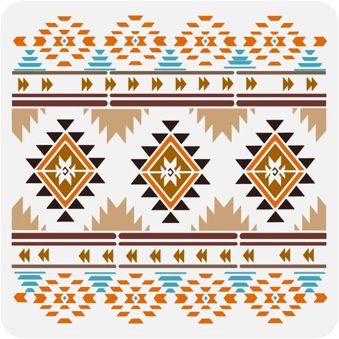 FINGERINSPIRE Cowboy Boots and Hat Painting Stencil 8.3x11.7" Cowgirl Boot with Spur Big Stencil Western Cowboy Themes Stencil Reusable Shoes Spraying Template for DIY Fabric Tile Floor Furniture in Kuwait