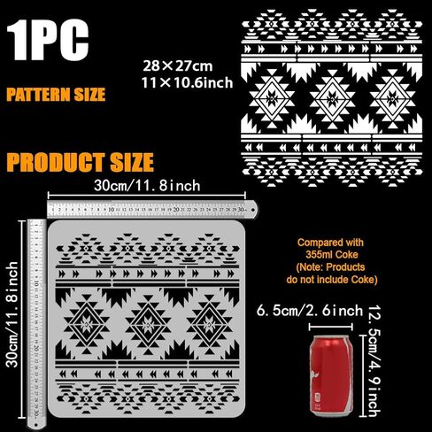 FINGERINSPIRE Cowboy Boots and Hat Painting Stencil 8.3x11.7" Cowgirl Boot with Spur Big Stencil Western Cowboy Themes Stencil Reusable Shoes Spraying Template for DIY Fabric Tile Floor Furniture in Kuwait