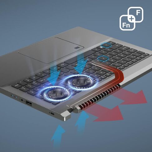 لاب توب ايسر اسباير 5 A515-57-55BX سليم | شاشة IPS عالية الدقة مقاس 15.6 بوصة | Intel Core i5-12450H | 8 جيجابايت DDR4 | 512 جيجابايت PCIe Gen4 SSD | 802.11ax Wi-Fi 6 | Thunderbolt 4 | قارئ بصمات الأصابع | Windows 11 Home in Saudi Arabia