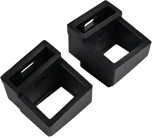 قطعتان من ملحقات مجموعة أدوات إصلاح ذراع باب السيارة باللون الأسود لسيارة شيفروليه سيلفرادو تاهو لسيارة جي إم سي سييرا يوكون 2003-2007، مناسبة تمامًا، وقابلة للإزالة/إعادة الاستخدام in Kuwait