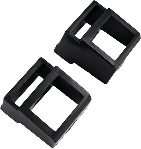 قطعتان من ملحقات مجموعة أدوات إصلاح ذراع باب السيارة باللون الأسود لسيارة شيفروليه سيلفرادو تاهو لسيارة جي إم سي سييرا يوكون 2003-2007، مناسبة تمامًا، وقابلة للإزالة/إعادة الاستخدام in Kuwait