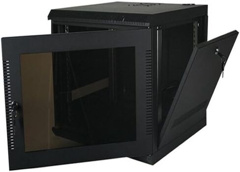 Quest Manufacturing Wall Enclosure, Front/Side Access, 5 Unit, 13"H x 21"W x 20"D, Black (WM2019-05-02) in Kuwait