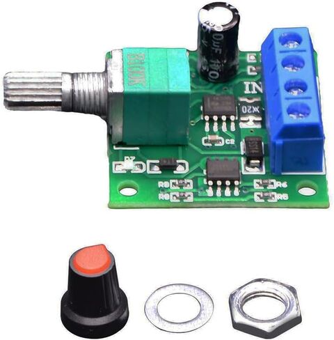 YXQ 5Pcs PWM DC Motor Speed Controller 1.8v 3v 5v 6v 12v 2A 30W Low Voltage Adjustable Driver Switch 1803BK in Saudi Arabia