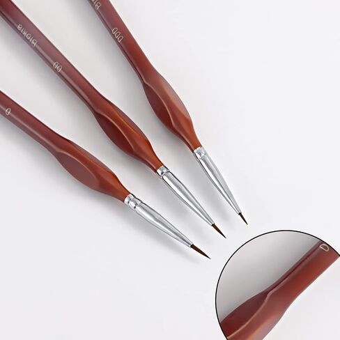Detail Paint Brush Set, Miniature Paint Brushes,7pcs Small Paint Brushes for Acrylic Painting,Oil,Face,Nail, Scale Model Painting, Line Drawing (Blueness) in Saudi Arabia