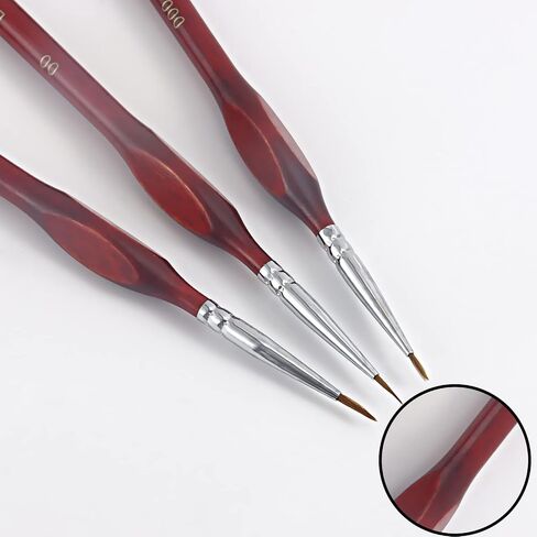 Detail Paint Brush Set, Miniature Paint Brushes,7pcs Small Paint Brushes for Acrylic Painting,Oil,Face,Nail, Scale Model Painting, Line Drawing (Blueness) in Saudi Arabia