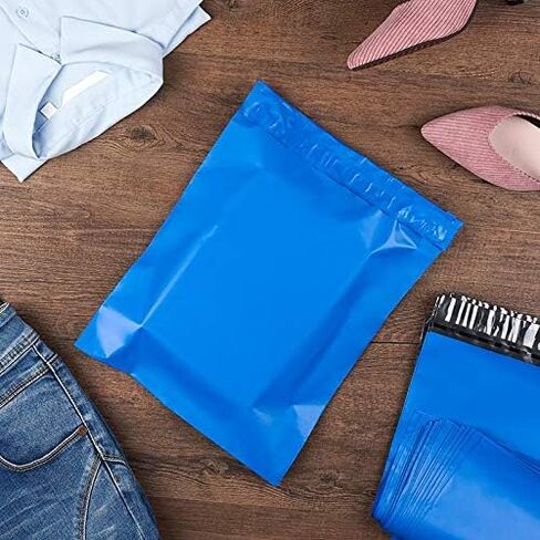 ProLine Blue 12x15.5 Poly Mailers Self Sealing Envelopes Bags Shipping Mailing Bags 2.5Mil Thickness (100 Mailers) in Saudi Arabia