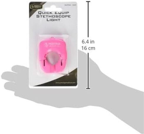 Prestige Medical Quick LED Light Equip Stethoscope, Hot Pink, 0.55 Ounce in Saudi Arabia