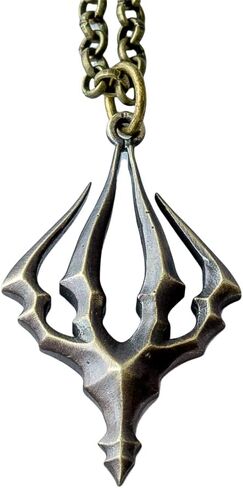 Hollow Knight King's Brand brass pendant - video game cosplay jewelry - necklace in Saudi Arabia