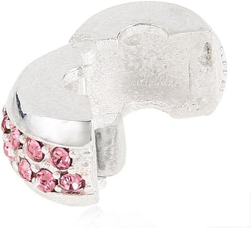 سحر مقطع دائري مع سحر كريستال 925 فضة سدادة سحر فاصل سحر لسوار باندورا in Kuwait