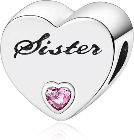 سحر قلب الأخت 925 حبة من الفضة الاسترليني للأساور in Kuwait