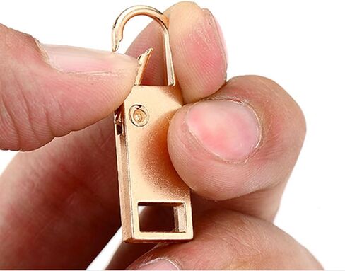 Zipper Pull Replacement, Detachable Zipper Pull Tab Repair for Luggage Clothing Jackets Backpacks Boots Purse (4 Colors) in Saudi Arabia