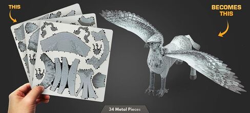 Metal Earth Fascinations Harry Potter Buckbeak 3D Metal Model Kit in Saudi Arabia