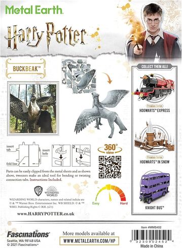 Metal Earth Fascinations Harry Potter Buckbeak 3D Metal Model Kit in Saudi Arabia
